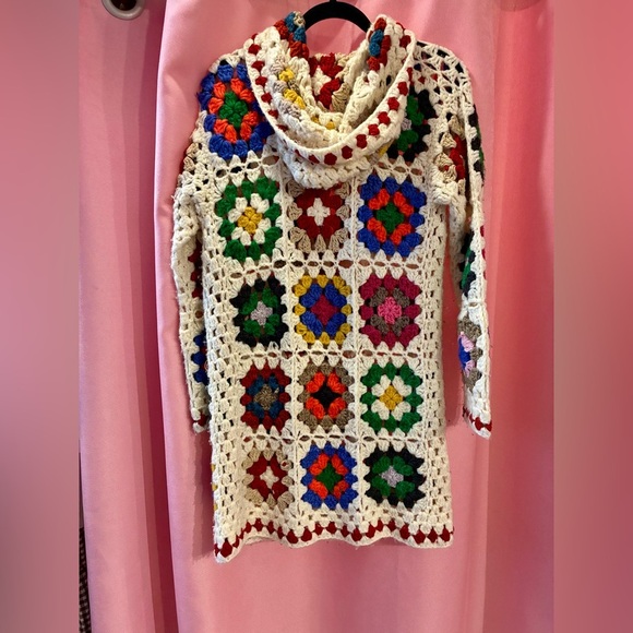 Anthropologie Crochet Patchwork Sweater! - Picture 2 of 7